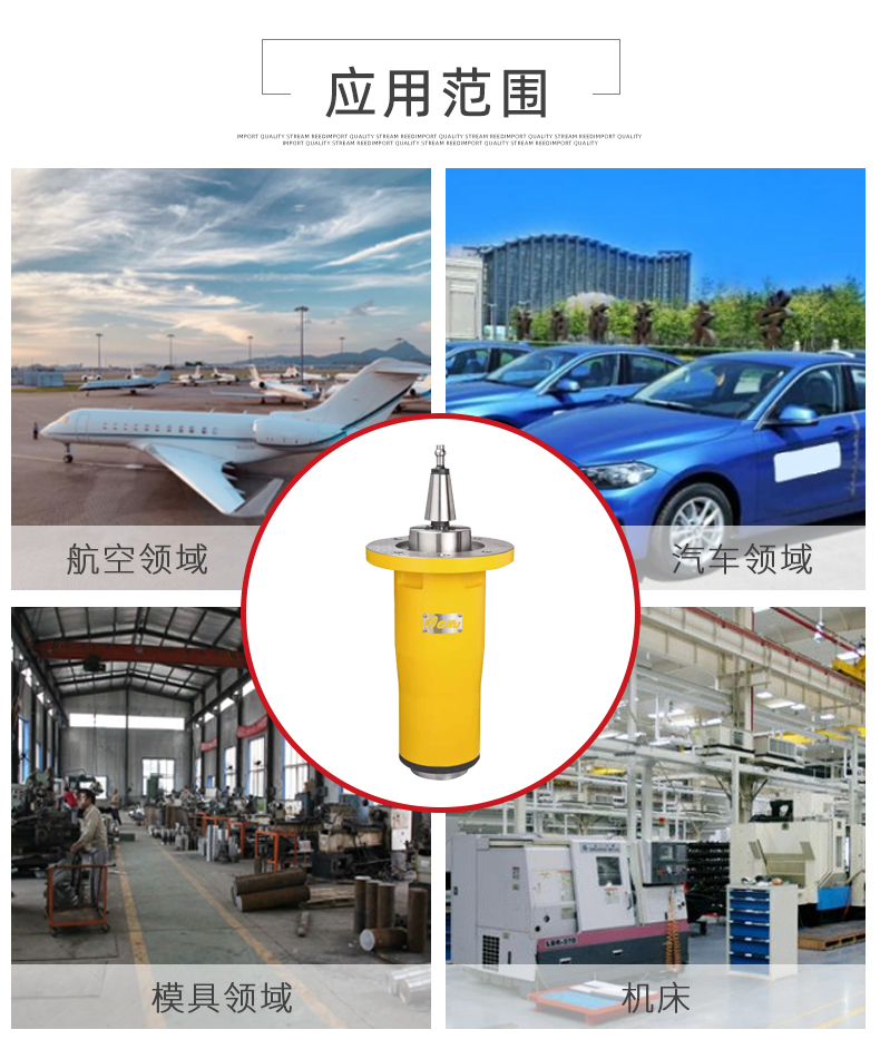 手動延伸銑頭